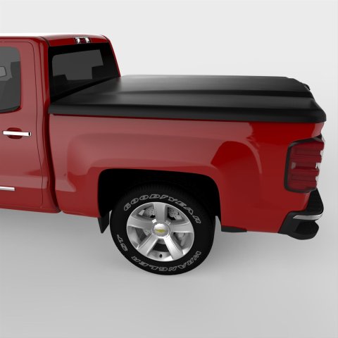 UnderCover 14-18 Chevy Silverado 1500 (19 Legacy) 6.5 ft Elite Bed Cover - Black Textured