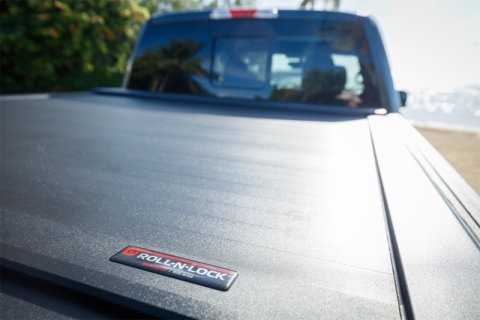 Roll-N-Lock E-Series Retractable Tonneau Covers RC226E Cover, E-Series, Retractable, Aluminum, Black Powdercoat, Chevy, GMC, 6.75 ft. Truck Bed Length, Each