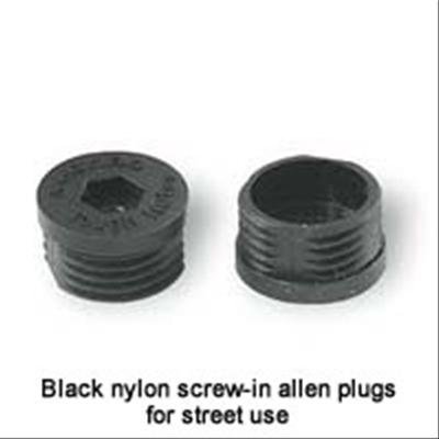 McGard Plugs For Racing Lug Nuts (4-Pack) - Black