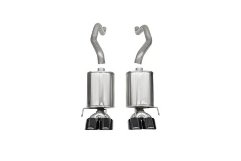 Corsa 2009-2013 Chevrolet Corvette (C6) 6.2L Black Sport Axle-Back Exhaust w/4.5in Tips