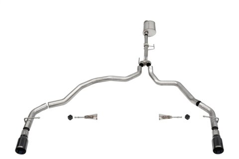 Corsa 2021-2025 Ford F-150 Regular Cab/ 8in Bed 3.5L V6 Sport Cat-Back Dual Rear Exit-