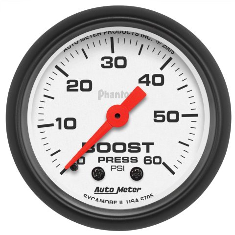 Autometer 03-09 Dodge Ram Taupe Triple Pillar Phantom Gauge Kit