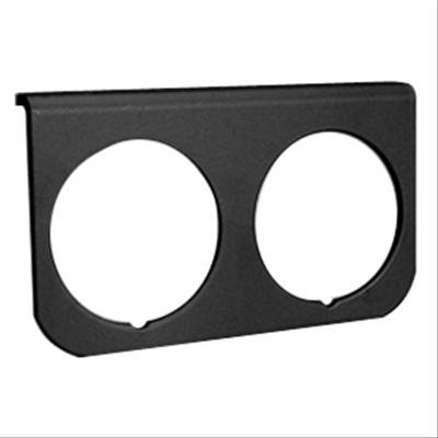 Autometer 2-1/16in Black 2-Hole Gauge Panel
