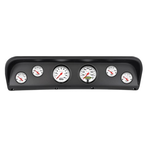 Autometer Phantom Direct Fit Dash Kit 67-72 Ford F100 (2 x 3-3/8in. / 4 x 2-1/16in.)