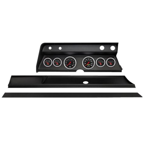 Autometer Sport-Comp Direct Fit Dash Kit 1966 Chevy Chevelle (2 x 3-3/8in. / 4 x 2-1/16in.)