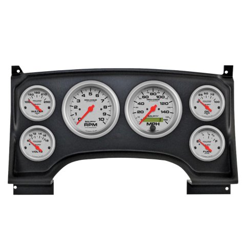 Autometer Ultra-Lite Direct Fit Dash Kit 94-97 Chevy S10 Truck (2 x 3-3/8in. / 4 x 2-1/16in.)