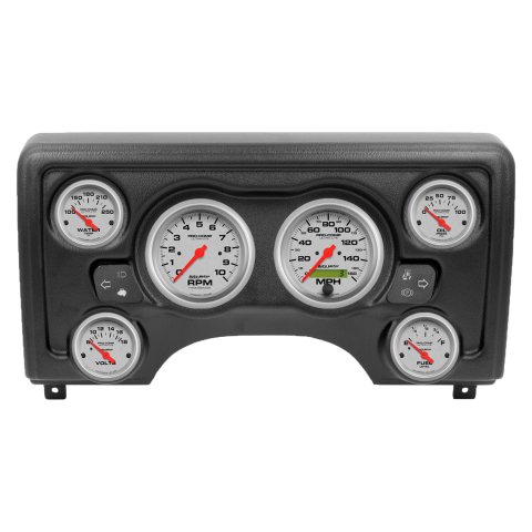 Autometer Ultra-Lite Direct Fit Dash Kit 97-06 Jeep TJ (2 x 3-3/8in. / 4 x 2-1/16in.)