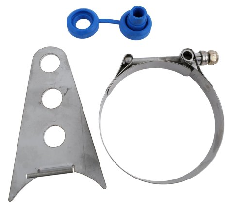 Stainless Works 3 1/2in Trick Hanger - Clamp On 90 Degree