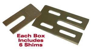 SPC Performance MBZ SHIMS 4X6.5X2.5 deg.(6)