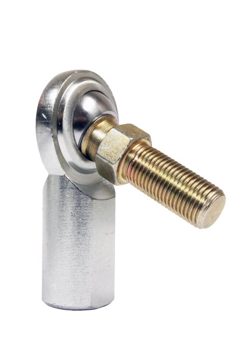 QA1 C Series 2-Pc Rod End - Female/Right Hand - .19in Bore x 3/16-24 w/Stud - Carbon Steel