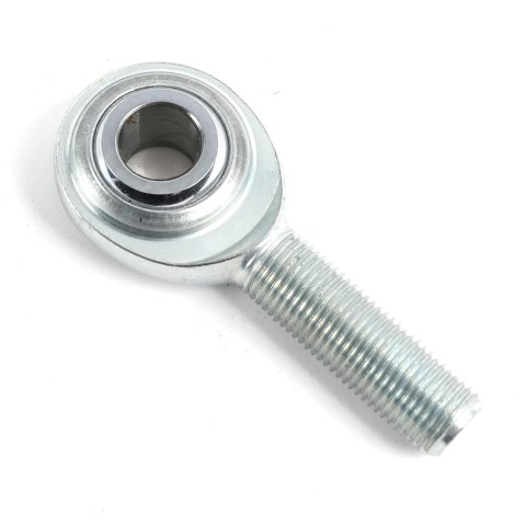 QA1 C Series 2-Pc Rod End - Male/Right Hand - .5in Bore x 1/2-20 - Carbon Steel