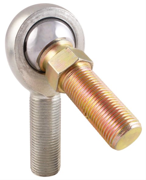 QA1 X Series Endura Rod End - Male/Right Hand - .375in Bore x 7/16-20 w/Stud - Alloy Steel
