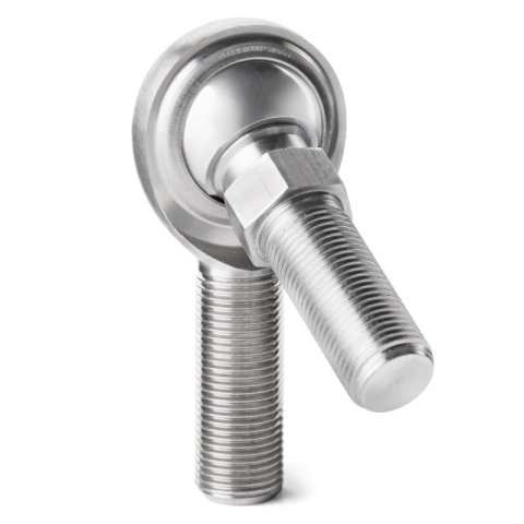 QA1 M-L 16mm-16mm Teflon Stud Rod End (G) 2-Pc 303 SS.