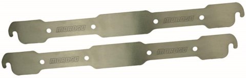 Moroso Chrysler 361-440 Exhaust Block Off Storage Plate - Pair