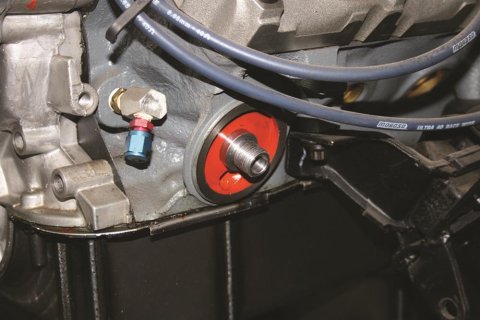 Moroso SBF 3/4-16 Thread Spin-On Oil Filter Adapter