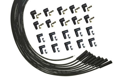 Moroso Universal V8 Str Plug Unsleeved HEI/Non-HEI Ultra Spark Plug Wire Set