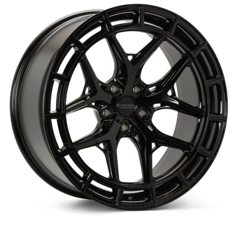 Vossen HFX-1 22x9 - 5x120 - ET30 - Flat - 72.56 - Gloss Black Wheel