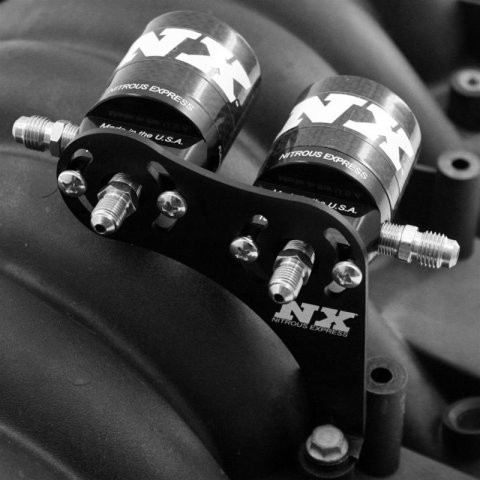 Nitrous Express Solenoid Mounting Bracket for LS Engine Intake Manifold