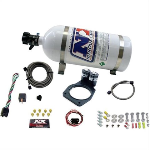 Nitrous Express 10-15 Chevrolet Camaro Nitrous Plate Kit (50-150HP) w/10lb Bottle