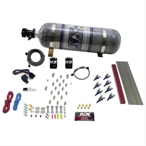 Nitrous Express GM LT1/LS1 Pro Piranha Nozzle Gas Nitrous Kit w/Composite Bottle