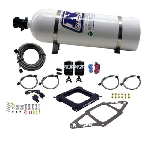 Nitrous Express 4500 Assassin Plate System Stage 6 Alcohol 100-300HP (15lb Bottle)