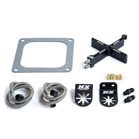 Nitrous Express Covert Crossbar 4500 Flange Stage 6 Plate Conversion 50-300HP
