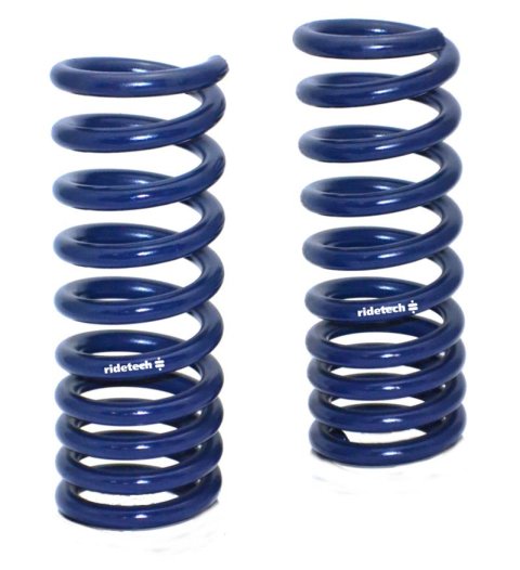 Ridetech 67-70 Ford Mustang Big Block StreetGRIP Lowering Coil Springs Dual Rate Front Pair