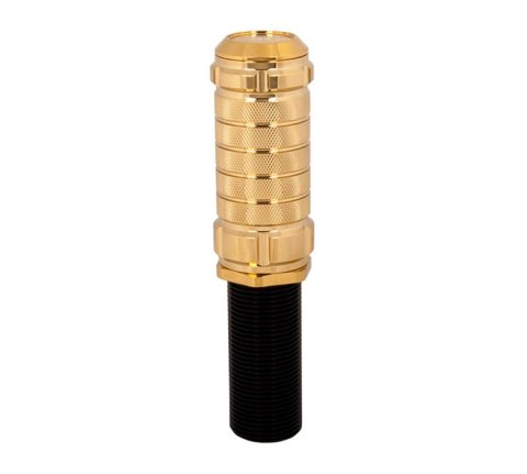 NRG Stealth Adjustable Shift Knob (M10X1.50) Honda / Acura / Lotus - Chrome Gold