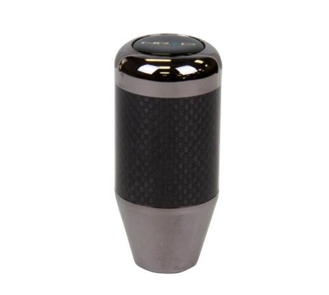 NRG Universal Fatboy Style Shift Knob w/Neochrome & Real Carbon