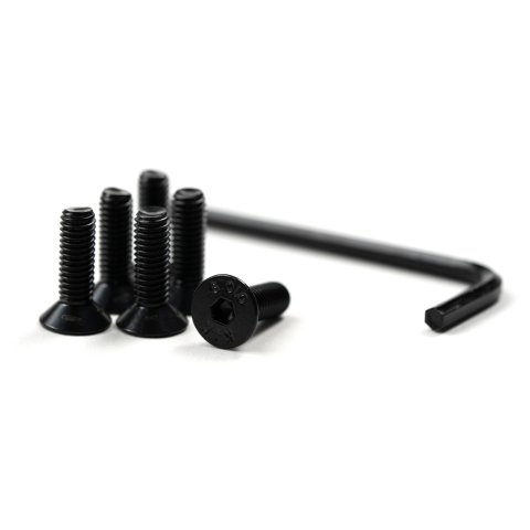 NRG Steering Wheel Screw Upgrade Kit (Flat) - Black