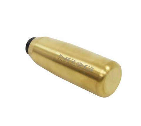 NRG Universal Heavy Weight Short Shift Knob - Chrome Gold