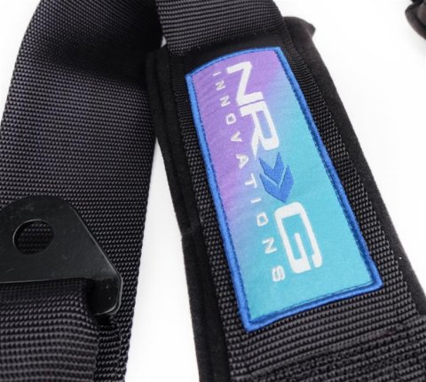 NRG 5PT 3in. Seat Belt Harness / Cam Lock - Black