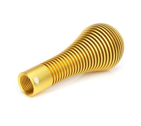NRG Shift Knob Heat Sink Bubble Head Short Gold