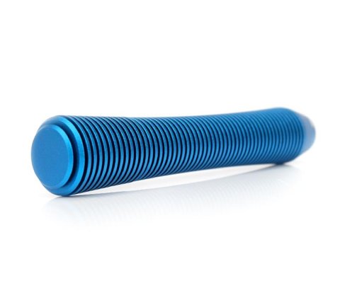 NRG Shift Knob Heat Sink Curved Long Blue