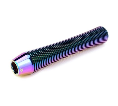NRG Shift Knob Heat Sink Curved Long Neo Chrome