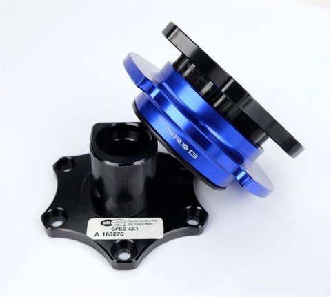 NRG Quick Release SFI SPEC 42.1 - Black Shinny Body / Silver Shinny Ring