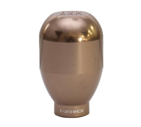 NRG Universal Shift Knob 42mm - Heavy Weight 480G / 1.1Lbs. - Dark Titanium Aluminum (5 Speed)
