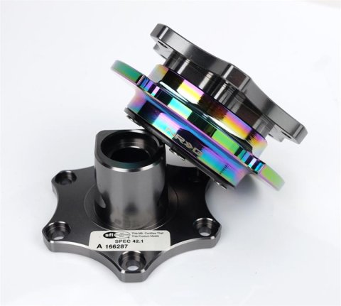 NRG Quick Release Gen 2.0 - Gun Metal Body / Black Shinny Ring SFI Spec 42.1