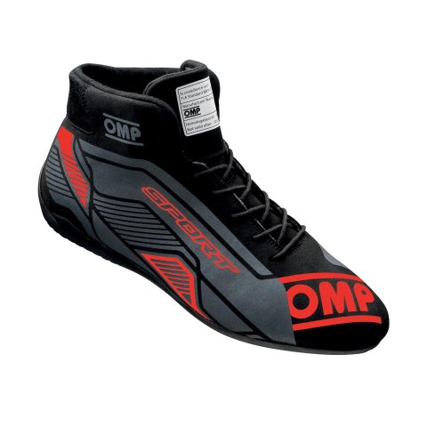 OMP Sport Shoes Fia 8856-2018 Black/Red Sz 44