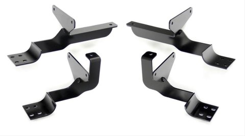 Westin 2011-2018 Dodge/Jeep Durango Premier Oval Nerf Step Bar Mount Kit - Black