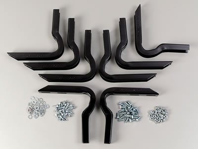 Westin 1999-2007 Chevy Silverado Classic 1500/2500LD Running Board Mount Kit - Black