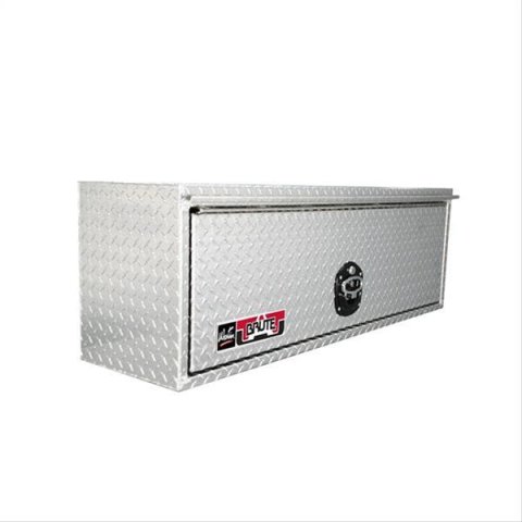 Westin/Brute HD Top Sider 13in x 48in w/flip up Door - Aluminum