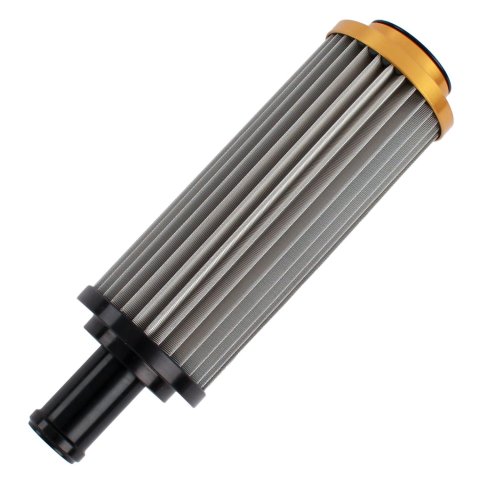 Peterson Fluid Systems Filter -12AN In Tank 90 Degree 60 Micron