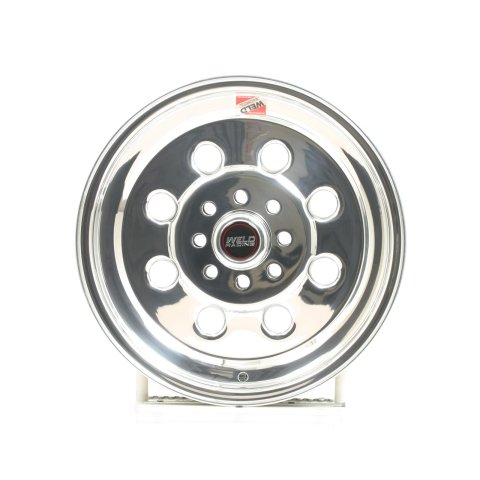 Weld Draglite 15x3.5 / 4x108 & 4x4.5 BP / 1.375in. BS Polished Wheel - Non-Beadlock