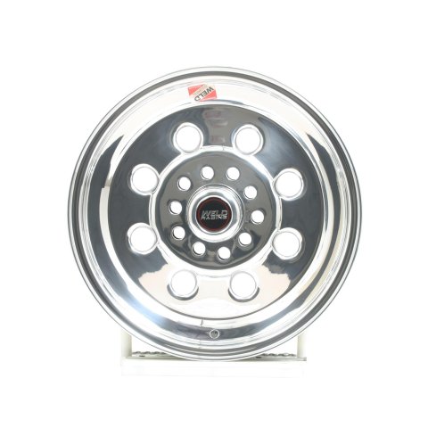 Weld Draglite 15x4 / 5x4.5 & 5x4.75 BP / 1.875in. BS Polished Wheel - Non-Beadlock