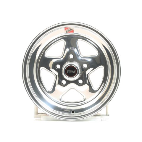 Weld ProStar 15x5 / 5x4.75 BP / 3.5in. BS Polished Wheel - Non-Beadlock