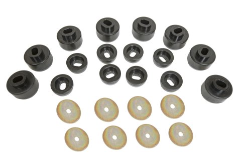 Prothane 99-06 Chevy Silverado 2/4wd Body Mounts - Black