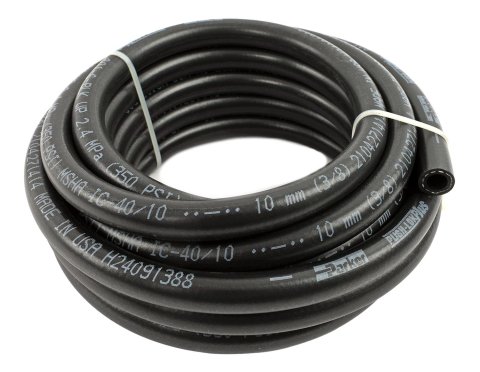 Fragola 3/8in Black Push-Lok Hose - 20 Feet