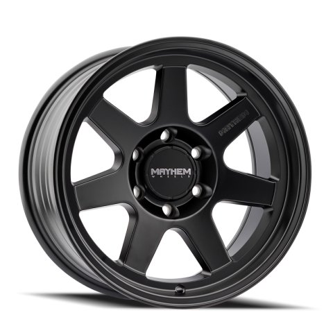 Mayhem 8307 Convoy 17x9 / 6x139.7 BP / -6mm Offset / 106mm Hub Satin Black Wheel