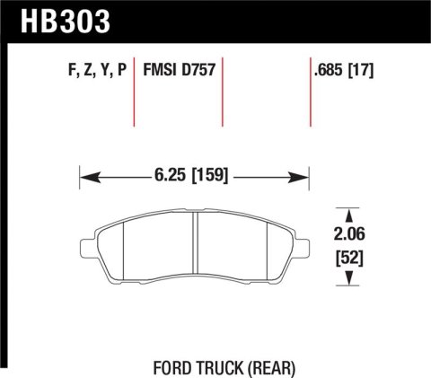 Hawk HPS Street Brake Pads